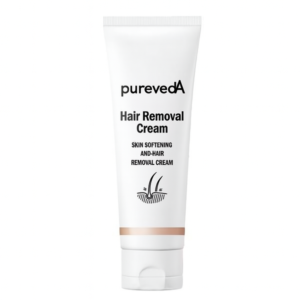 Pureveda Hair Removal Cream – Skin Softening & Painless | 50g Tube